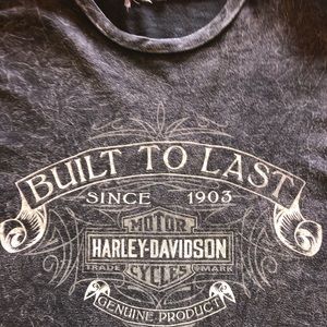 Men's short-sleeve Harley-Davidson tee, size Large